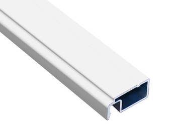 Profil aluminiowy do moskitiery ramowej A1, biały RAL 9016 - 3m