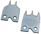 Wymienne płytki HW, 2 szt. (do głowicy 132220)