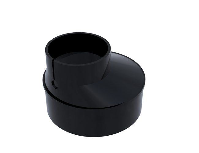 Redukcja ⌀100 na ⌀61 mm