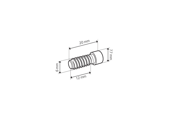 Śruba 12 mm do Cabineo X Lamello – 2000 szt.