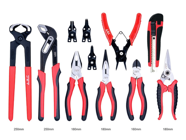 Walizka narzędziowa, 136 elementów Universal JET