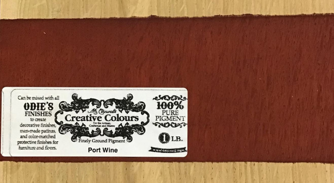 Bordowy (Port Wine) pigment do olejów do drewna Mr. Cornwall - 266 ml