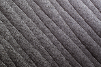 Folia szaro-brązowa efekt pofałdowania - metaliczna / deco