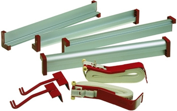 Zestaw ściskający dla stolarzy z pasami do korpusów/skrzyń