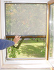 Moskitiera rolowana okienna 060x150 cm brązowa RAL 8014