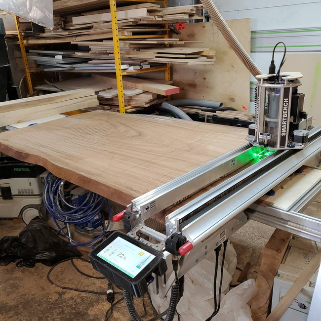 Frezarka CNC Mini 1250x1250 mm SmartBench PrecisionPro