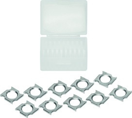 Płytki wymienne główne do 132130, zestaw 10 szt.