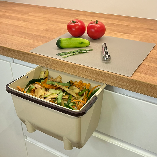 Pojemnik na odpady kuchenne BIO 5l z pokrywką Handy Mate