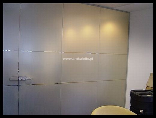 Folia matowa Amkafolie® biała (piaskowane szkło) szer. 1830 mm x 31,00 m - cena za rolkę