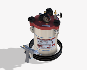 Nakładarka 5 kg do klejów PUR z pistoletem standardowym z rękojeścią sterowanym ręcznie