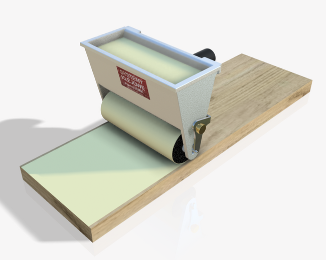 Ręczna nakładarka kleju z wałkiem 180 mm