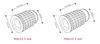 Tulejki montażowe M6x12.3 mm do złączy Cabineo 8 M6 Lamello