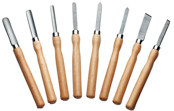 Noże tokarskie (komplet 8 szt.)