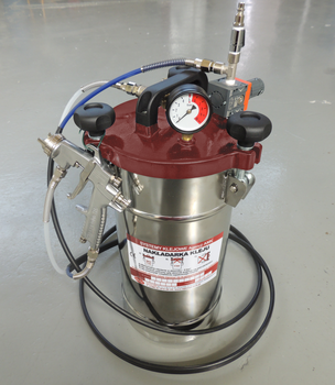 Nakładarka natryskowa do kleju lub lakieru 10 kg