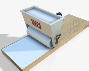 Ręczna nakładarka kleju z wałkiem 180 mm