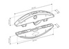 Złączka Clamex P-14 CNC Lamello - część męska