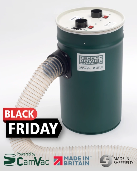 Odkurzacz, odciąg do pyłu i wiórów 55l, 2000W Core 55 Record Power