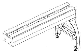 Przedłużenie łoża 500 mm do JWL-4224B