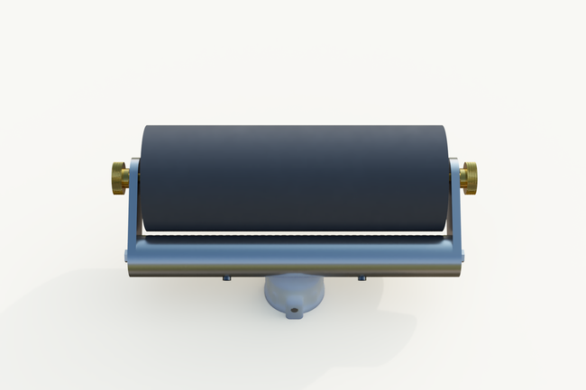 Dysza walcowa z wałkiem gumowym, szerokość 180 mm