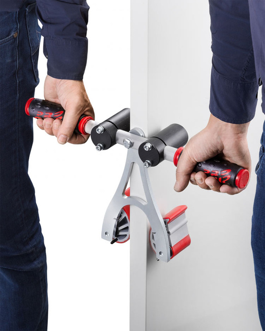 Uchwyt do noszenia płyt DUAL z dwoma rękojeściami 0 - 65 mm