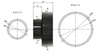 Redukcja Ø100-63 mm (4"-2.5")