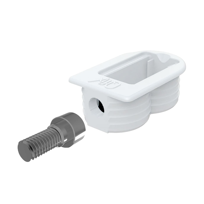 Śrubowe złącze meblowe QFIX do płyt od 16mm + śruba 6x11mm HEX