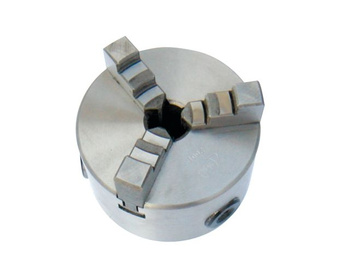 Uchwyt tokarski 3- szczękowy śr. 100 mm z kołnierzem