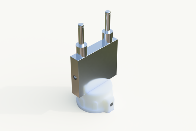 Dysza do gniazd pod kołki śr. 6 mm - podwójna