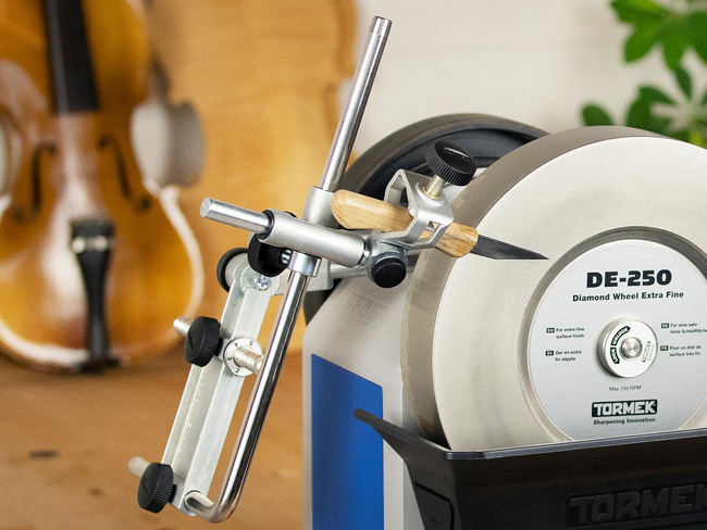 Przyrząd do dłut tokarskich palcowych, dłut i noży tokarskich wklęsłych SVD-186R Tormek