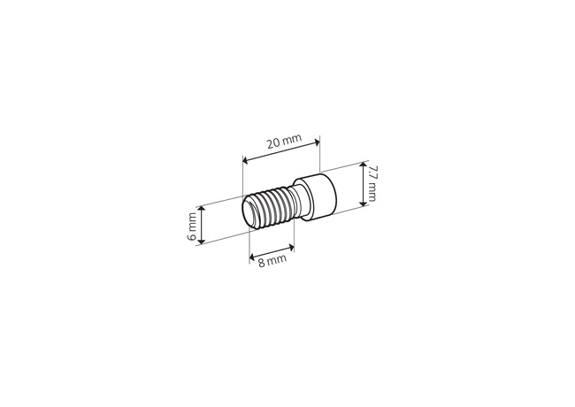 Cabineo 8 M6 Lamello – 500 szt.