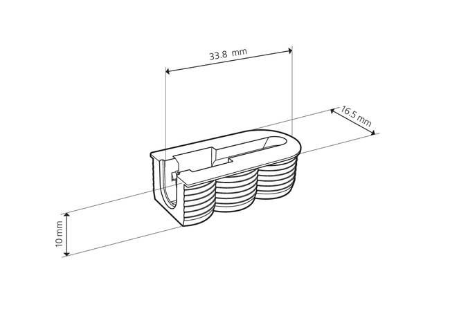 Śruba 8 mm M6 do Cabineo X Lamello – 500 szt.