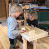 Stół stolarski JUNIOR/SENIOR z dwoma podstawami i szafką 0022 Sjöbergs