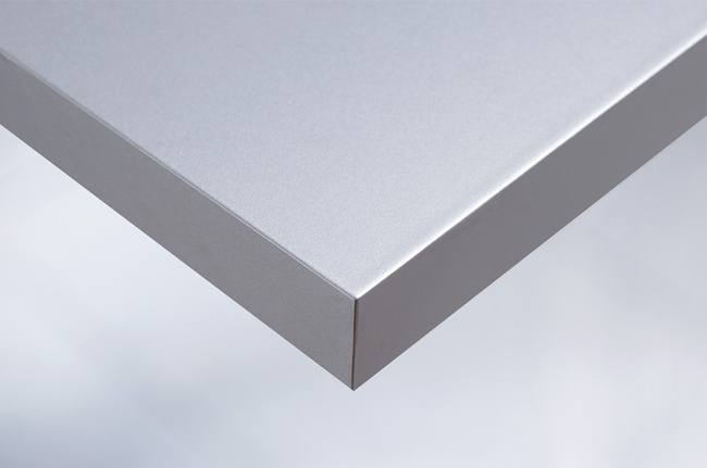 Folia mat aluminium - metaliczna / natural