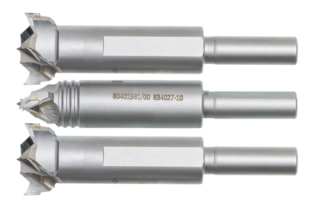 Wiertła do agregatu wiertarskiego do Cabineo Ø15 mm HW RL/LL/RL - 3 szt.