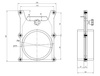 Zasuwa do węża Ø100 mm (4")