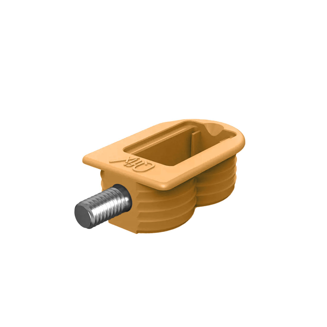 Śrubowe złącze meblowe QFIX do płyt od 16mm + śruba 6x7.5 mm HEX - 50 kpl.