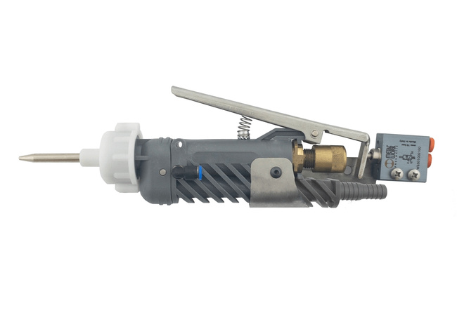 Pistolet klejowy sterowany pneumatycznie