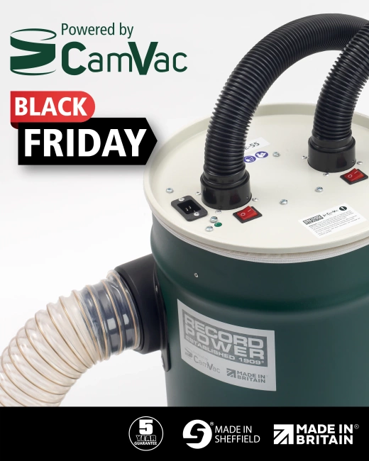 Odkurzacz, odciąg do pyłu i wiórów 55l, 2000W Core 55 Record Power