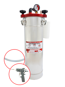 Nakładarka 18 kg z pistoletem standardowym z rękojeścią sterowanym ręcznie