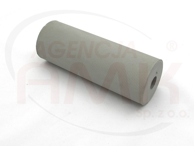 Wałek gumowy/szary, szerokość 180 mm