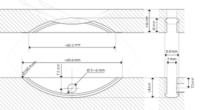 Złączka Clamex P-10 Medius CNC - część żeńska