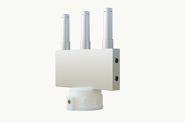 Dysza do gniazd pod kołki ? 10 mm - potrójna