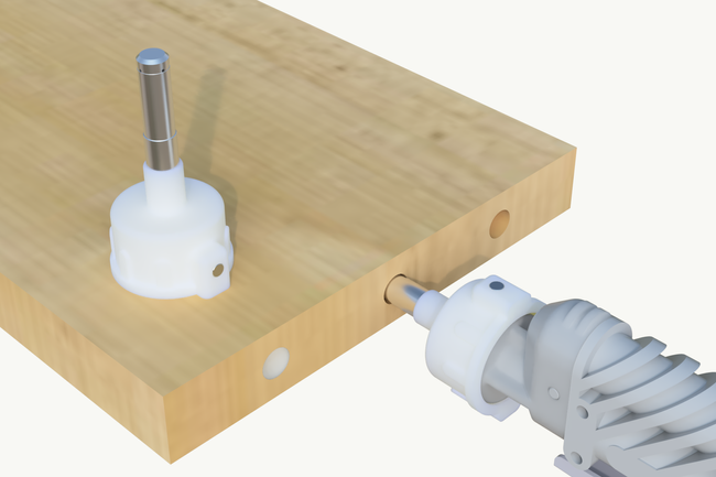 Dysza do gniazda pod kołek śr. 10 mm