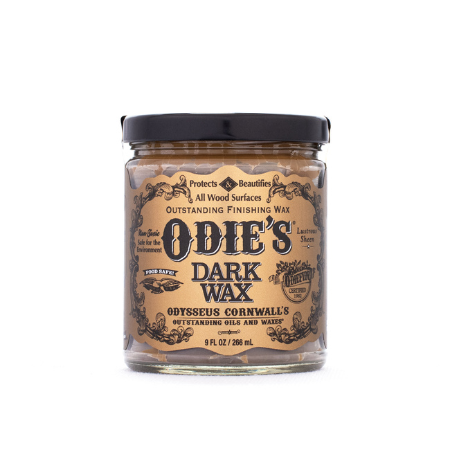 Przyciemniający wosk do drewna Odie's Dark – 266 ml