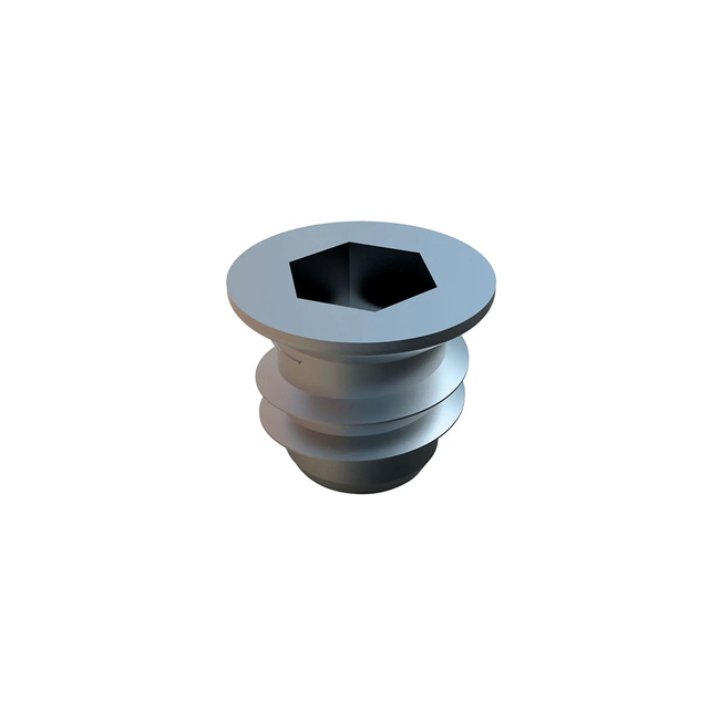 Tulejki, mufy meblowe, znal M6 - ⌀8 x 10 mm - 50 szt.