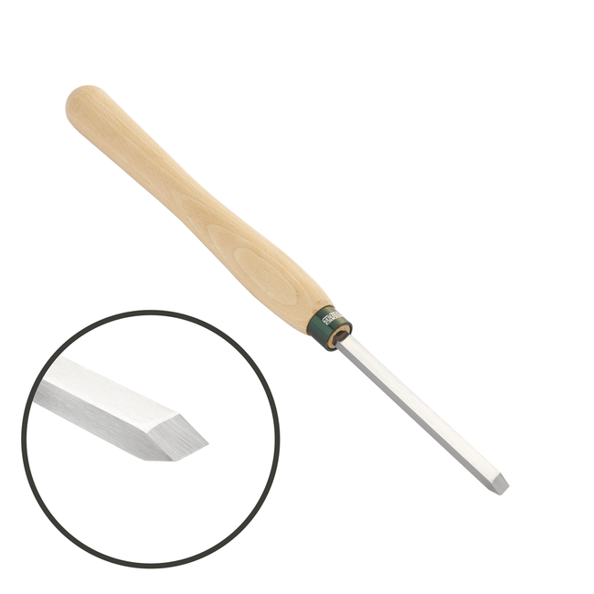 Dłuto tokarskie skośne 13 mm (1/2"), trzonek 30.5 cm