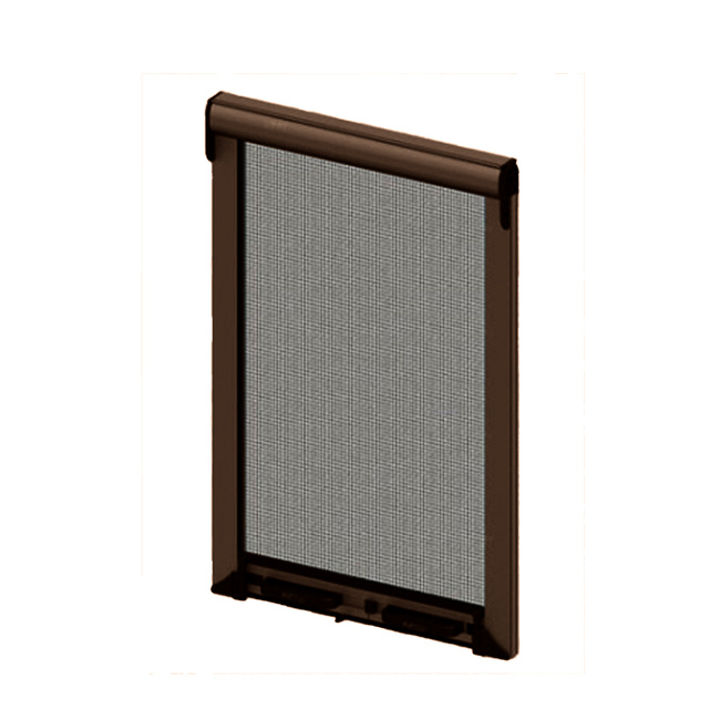 Moskitiera rolowana okienna brązowa 100x240, 120x240, 120x150 cm