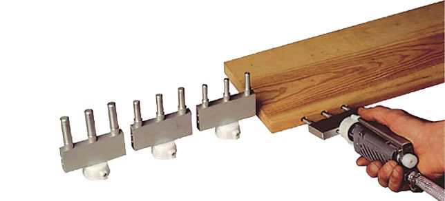 Dysza do gniazd pod kołki ? 8 mm - potrójna