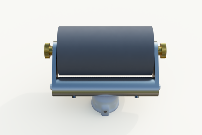 Dysza walcowa z wałkiem gumowym, szerokość 120 mm