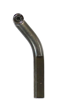 Końcówka hakowa dla większego zasięgu podczas toczenia